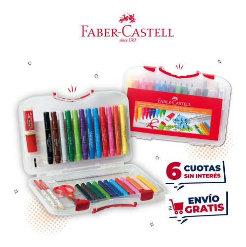 Imagen 1 de 5 de Pack Pre Escolar Faber-castell