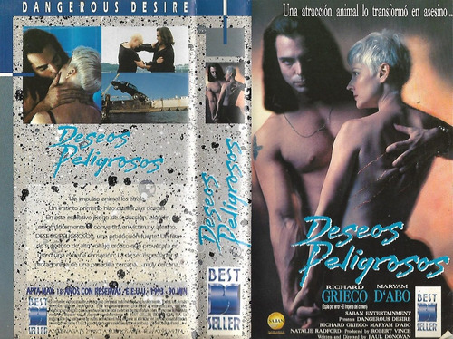 Deseos Peligrosos Vhs Richard Grieco Natalie Radford