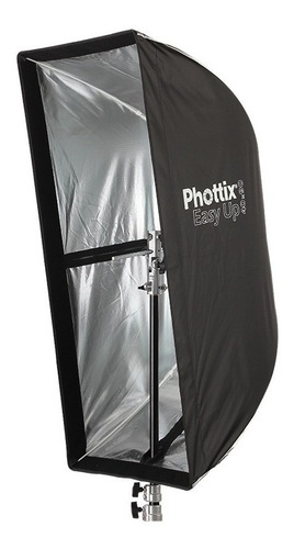 Imagen 5 de 10 de Soft Box Caja Luz 40x90cm Phottix Plegable T/ Sombrilla Grid
