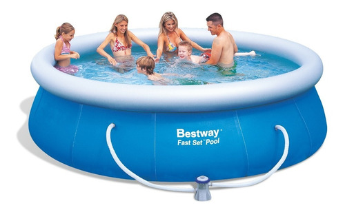 Piscina Gomon Inflable Filtro/bomba 7340 Lts Exclusiva Sensa