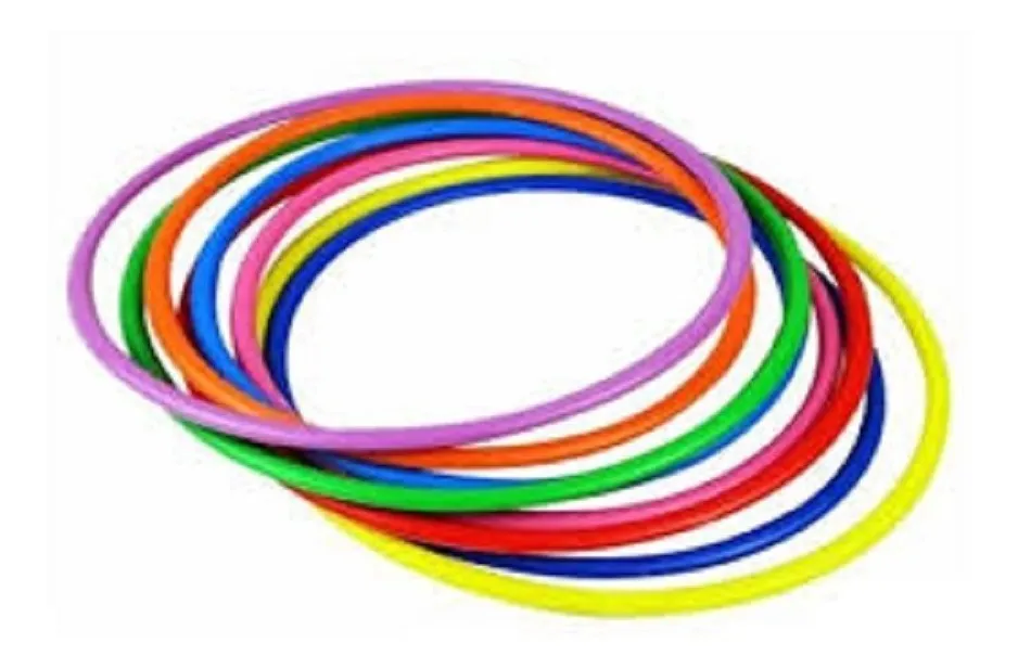 Aros Pvc 60cm X 15 Unidades Ula Ula