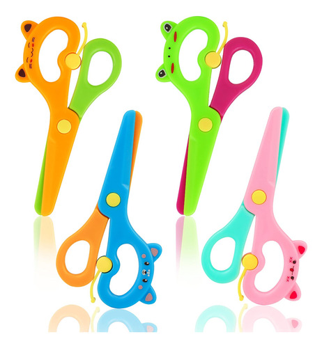 Tijeras De Plastico Para Niños De Entrenamiento Preescolar