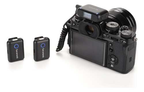 Microfone De Lapela Sem Fio Blink500 B2+ Cor Preto