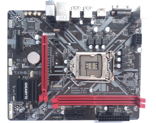 Placa 1151 B360m Gaming Hd Gigabyte -octava Y 9na Generacion (Usado)