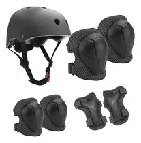 Comprar Conjunto 7pcs Protección Niños Casco Rodilleras Coderas Pati