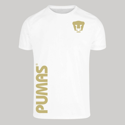 Playera Deportiva Hombre Dryfit Pumas Unam Retro Dorado Vini