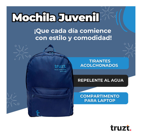 Mochila Juvenil Ruz Truzt 26 L