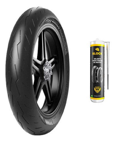 Pneu 120/70r17 Zr 58w Diablo Rosso 4 Pirelli + Selante