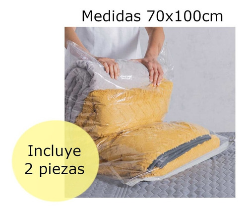 2 Bolsas Comprimibles | Bolsas Para Ahorrar Espacio