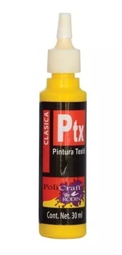 Pintura Textil Rodin Policraft 608 Rojo 1 pieza 30 ml