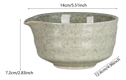 Cuenco Para Matcha, Taza Para Matcha Con Vertedor, Accesorio