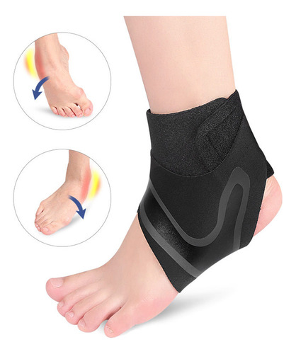 Soporte De Tobillo Ligero, Transpirable, Ajustable En Forma