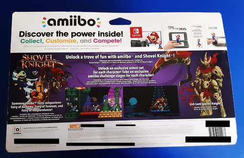 Amiibo Shovel Knghit Set Triple Nuevo