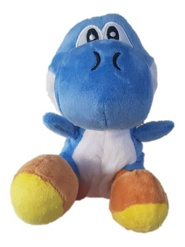 Mario Bros Peluche Yoshi Azul 19 Cm