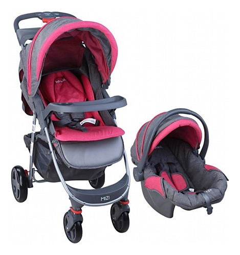 Carriola Infanti Travel System 3 En 1 Melange Coral 2024 (Usado)