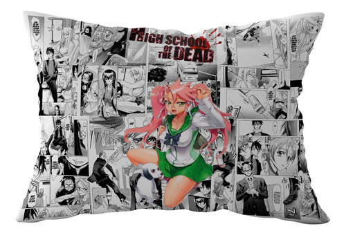 Saya Takagi Highschool Of The Dead Cojin Anime 22x30cm Mod9