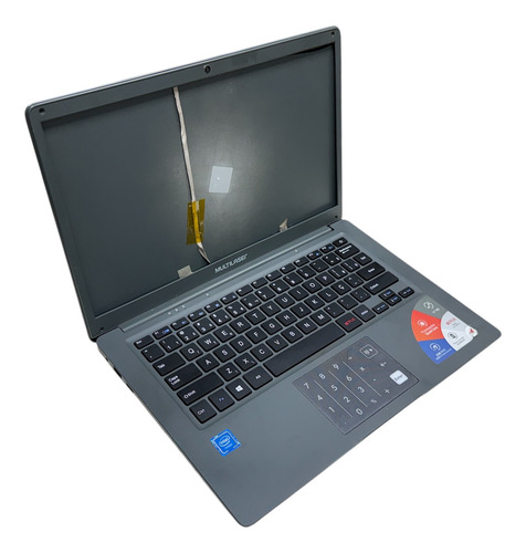 Carcaça Notebook Multilaser Lagacy Cloud Pc 131 ( Usado ) Cinza-escuro (Usado)