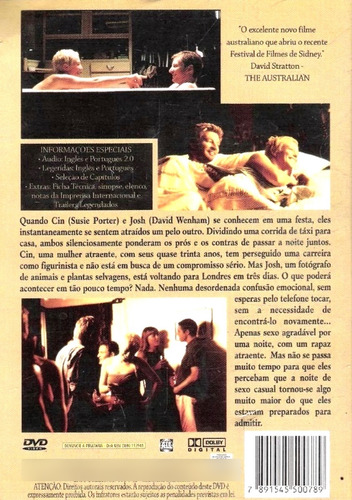 Dvd Paixão E Sedução ( Better Than Sex ) Jonathan Teplitzky