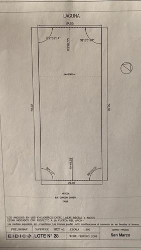 Imagen 5 de 9 de Lote Al Lago En Venta En San Marco, Villanueva