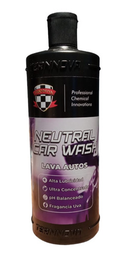 Shampoo Ph Neutro Ternnova Car Wash X1 Litro Apto Foam Lance