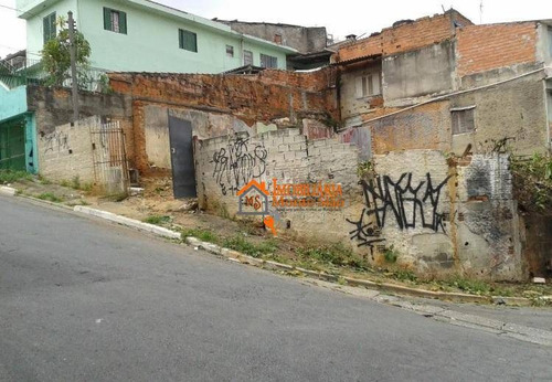 Terreno À Venda, 217 M² Por R$ 360.000,00 - Parque Santo Antônio - Guarulhos/sp - Te0064