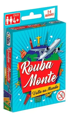 Jogo De Cartas Rouba Monte Volta Ao Mundo Original