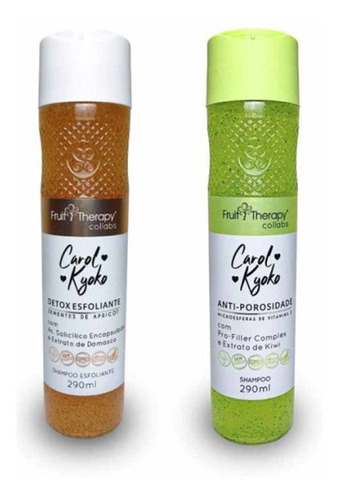 Kit Shampoo Esfoliante E Anti-poro Carol Kyoko 290ml - Left