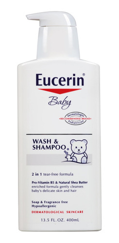 Eucerin Baby Bebes Wash & Shampoo 2 En 1