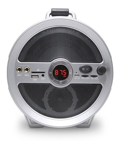 Parlante Portatil Bluetooth Luzfm Sd Mic Usb Nisuta Ns-pa12