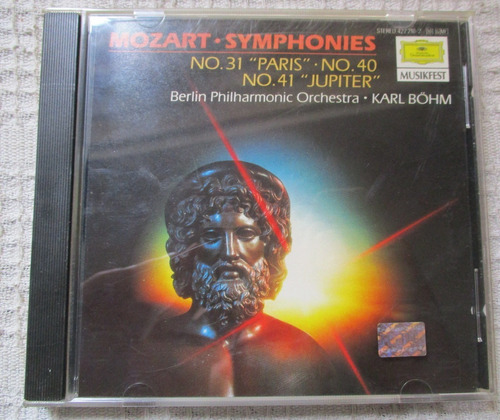 Mozart - Symphonies No. 31  Paris , No. 40, No. 41  Jupiter 