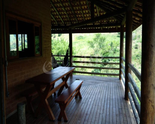 Imagem 4 de 14 de Venda- Casa Térrea 3dorm. Sendo 1 Suíte, Deck, Mezanino No Bairro Dos Souza- Monteiro Lobato- Aceita Permuta - Ch00054 - 68648885