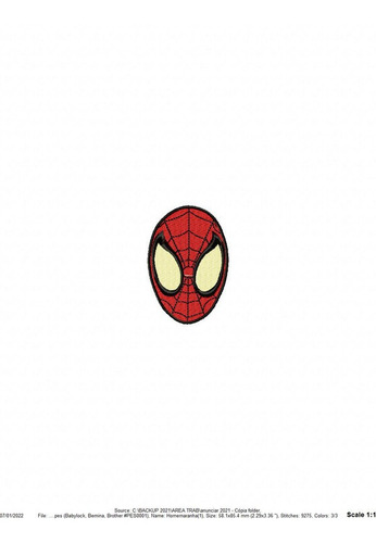 Matriz De Bordado Inb6644 Homem Aranha (1)