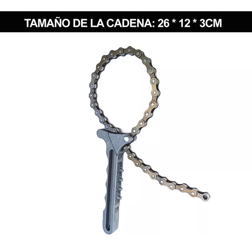 Llave De Cadena De Aceite Herramienta Para Quitar Filtros