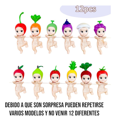 12 Pz Compatible For Sonny Angel Modelos Genéricos