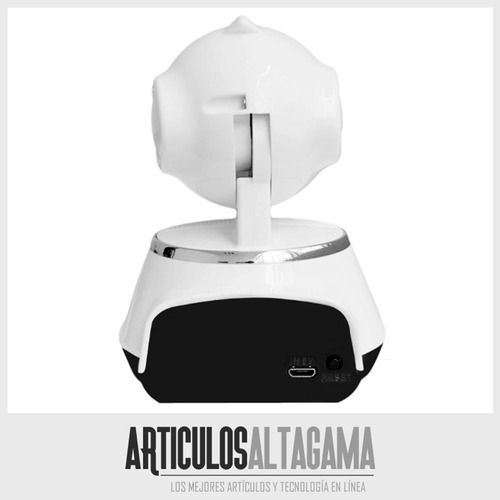 Cámara Robótica Ip Wifi Audio Doble Via Visión Nocturna