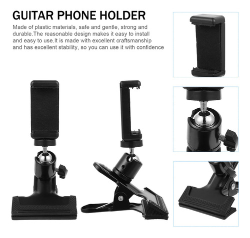 Práctico Soporte Para Auriculares De Guitarra, 1 Unidad, Tel