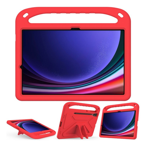 Funda Cómoda Para Samsung Galaxy Tab S9+ Con Soporte