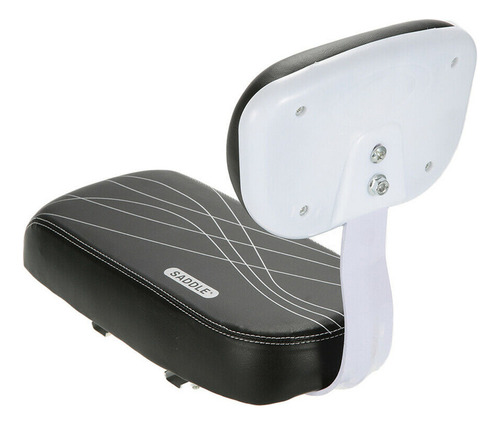 Cojín Para Asiento Trasero De Bicicleta Con Respaldo,