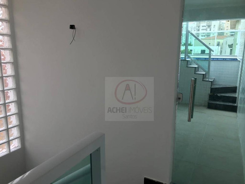 Imagem 5 de 22 de Casa À Venda, 170 M² Por R$ 1.080.000,00 - Ponta Da Praia - Santos/sp - Ca1886