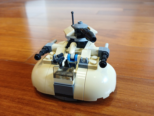 Lego Star Wars Aat Battle Tank Microfighter Set 75029 95 Pilot Battle Droid (Usado)