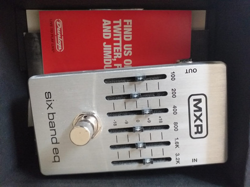 Pedal Mxr Eq Plateado (Usado)