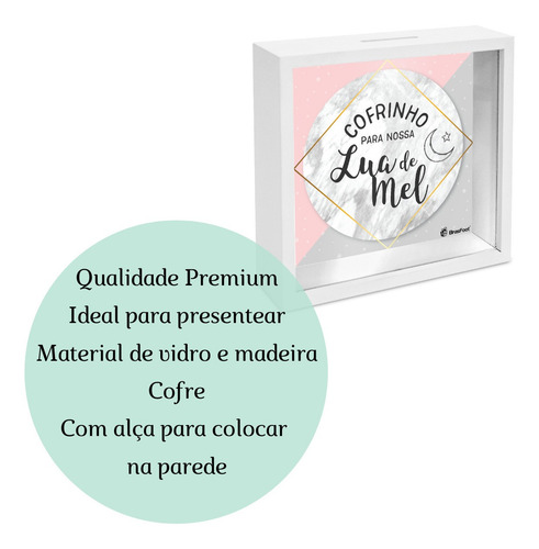 Quadro Decorativo Noivos P/ Viajar Lua Mel Colocar Dinheiro