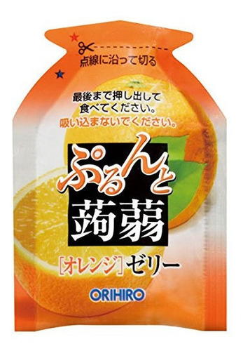 Imagen 2 de 3 de Orihiro Gelatina Japonesa Sabor Naranja Dulce