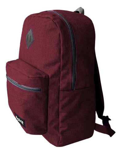 Mochila Spirit Classic Ii Bordo Gris Color Bordo/gris