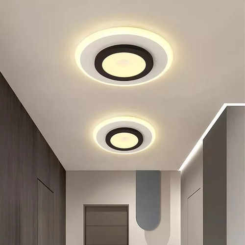 Lámpara De Techo Led Moderna Con Luz Tricromática Para Sala
