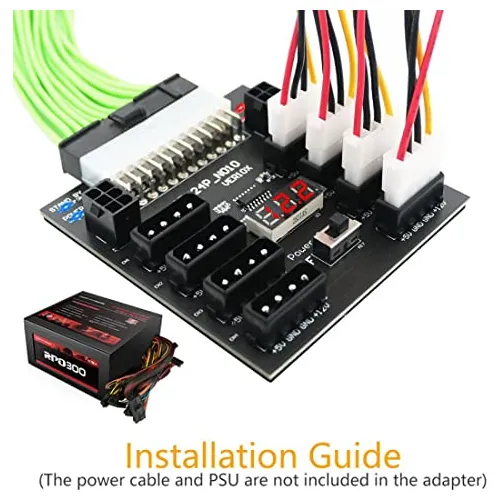 Placa De Alimentación Psu Chenyang Cy Atx Para Servidor, 24