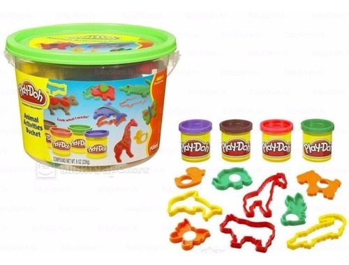 Baldes Plastilina Play Doh Mini Animales Ref: 23414 Hasbro