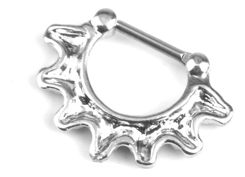 Piercing De Anillo De Nariz Con De Septo De Calavera De