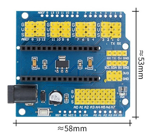 Shield Para Arduino Nano Expansion I/o