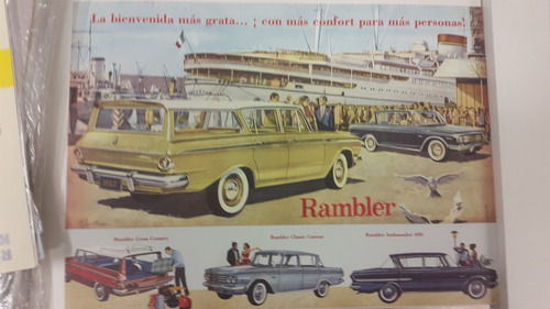 Poster Publicidad Rambler